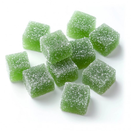 Caramelle gommose al THC + CBD | Green Mango