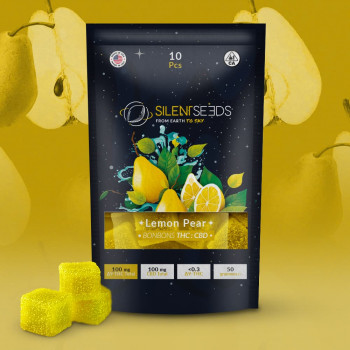 Caramelle gommose al THC + CBD | Limone e pera