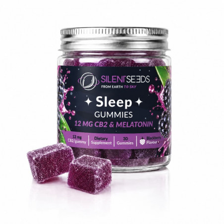 Caramelle gommose CB2 Sleep - Mirtillo nero